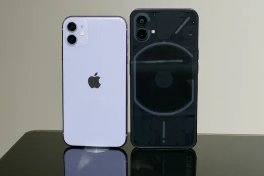 Nothing 1 vs iPhone
