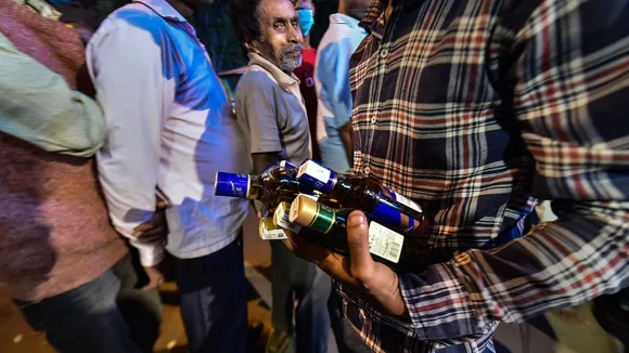 Delhi liquor shortage