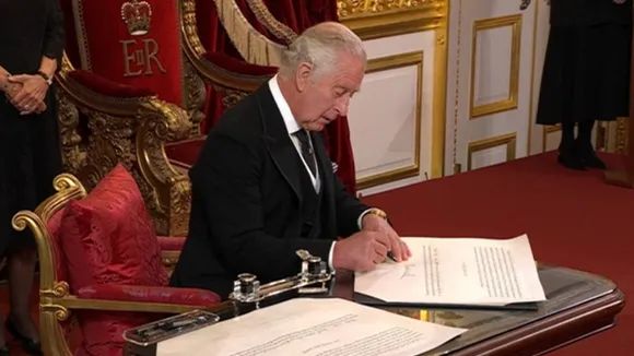 Charles III declared Britain's King