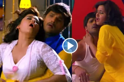 Khesari Lal and Kajal Raghwani