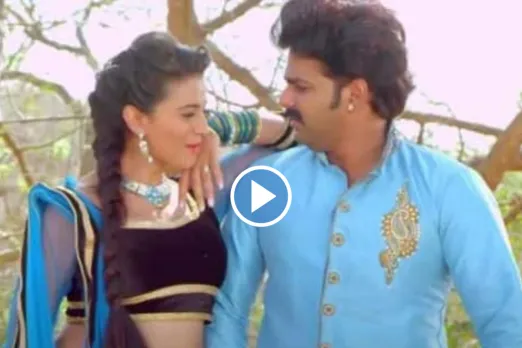 Pawan Singh and Akshara Singh