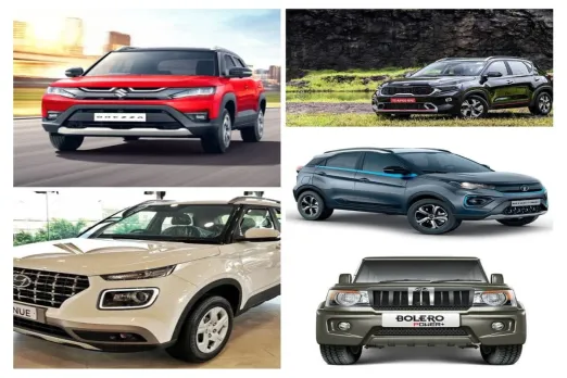 Top-5 SUVs in India