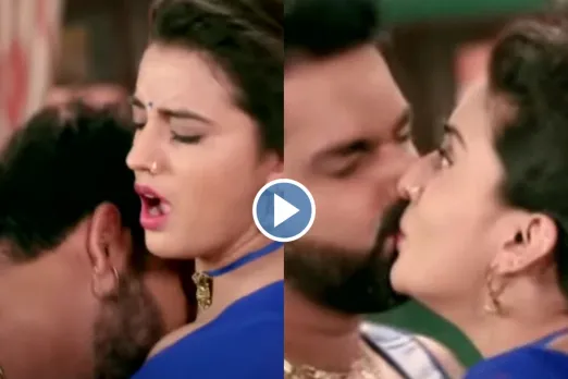 Pawan Singh and Akshara Singh