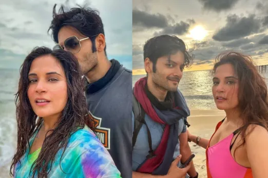Ali Fazal and Richa Chadha