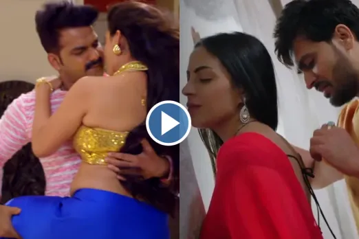 Pawan Singh and Akshara Singh