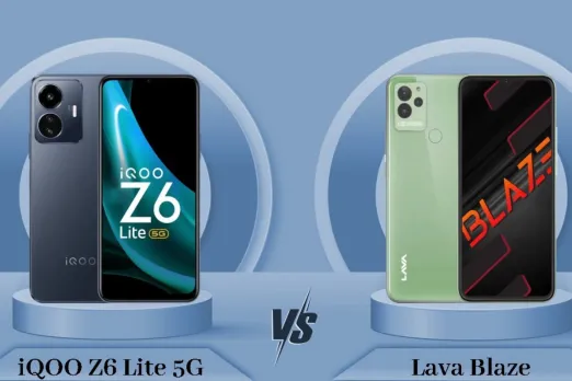 Lava Blaze Pro Vs IQOO Z6 Lite 5G
