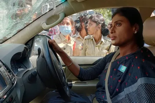Sharmila car tow