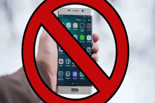Mobile ban for children