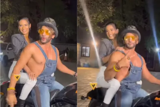 Poonam Pandey and Karanvir Bohra
