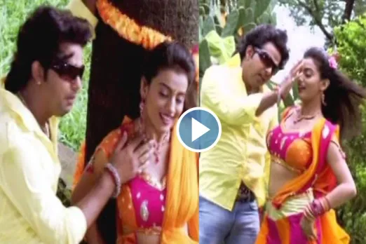 Pawan Singh and Akshara Singh