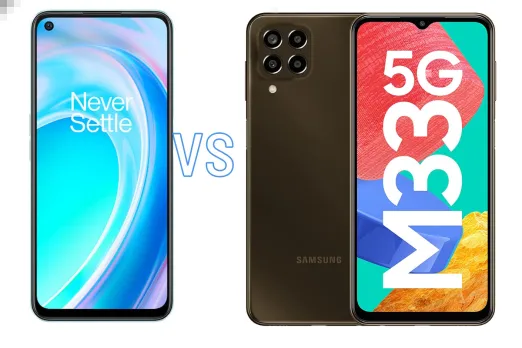 Samsung Galaxy M33 5G Vs OnePlus Nord CE 2 Lite 5G
