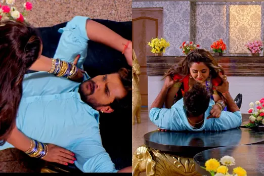 Khesari Lal and Kajal Raghwani