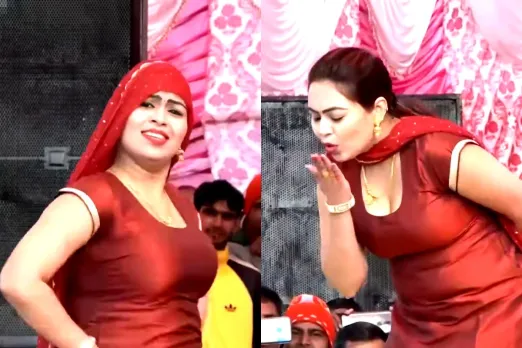Haryanvi dance video