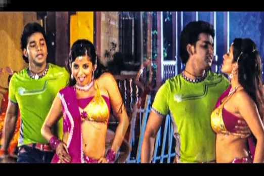 Pawan Singh and Monalisa