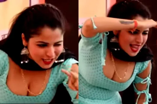 Haryanvi dance video