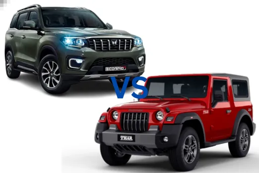 Mahindra Thar vs Scorpio N