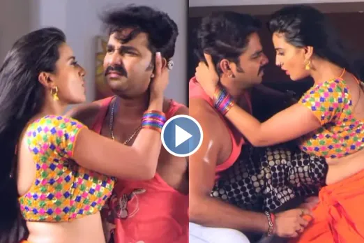 Pawan Singh and Akshara Singh