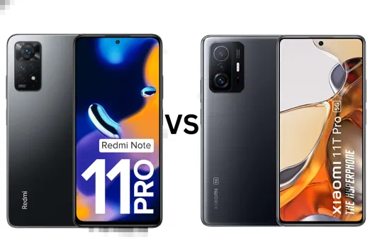 Redmi Note 11 Pro vs Xiaomi 11T Pro