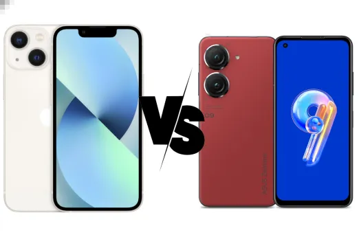 iPhone 13 vs Asus Zenfone 9