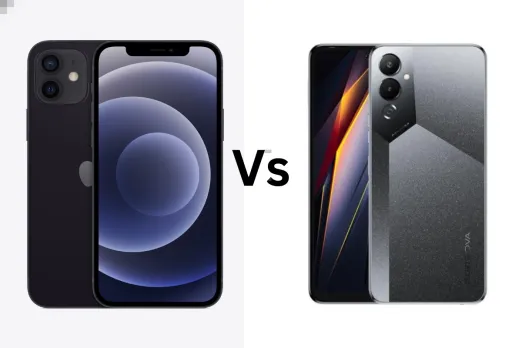 iPhone 12 Vs Tecno Pova 4