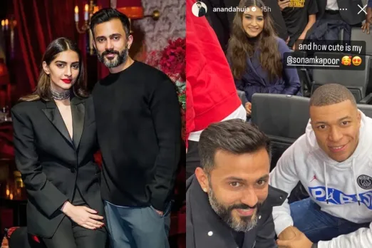 As Kylian Mbappe wins Golden Boot, Anand Ahuja shares selfie with wife Sonam Kapoor and french footballer. Seen it yet?