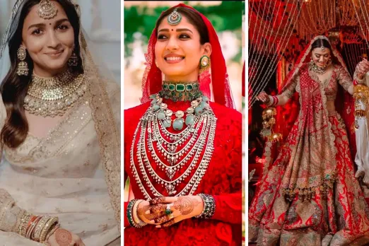 Bollywood bridal look