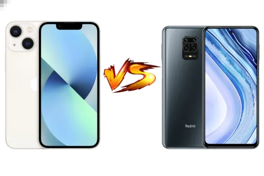 Apple iPhone 13 vs Redmi Note 9 Pro Max