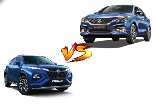Maruti Suzuki Baleno vs Fronx
