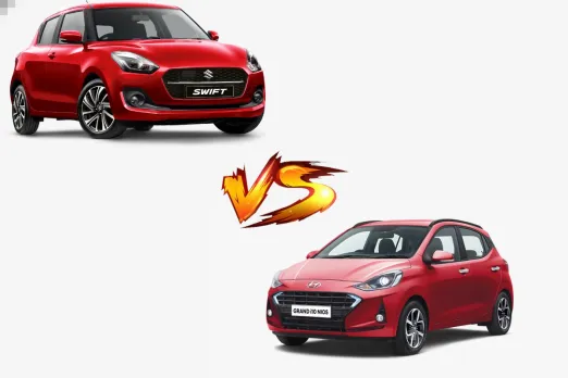 Maruti Suzuki Swift vs 2023 Grand i10 Nios