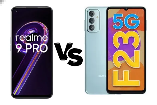 Realme 9 Pro vs Samsung Galaxy F23 5G