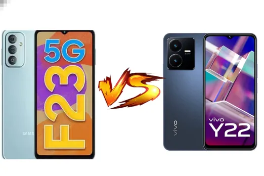 Samsung Galaxy F23 vs VIVO Y22