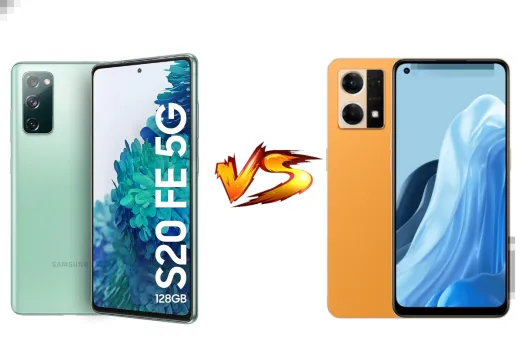 Samsung Galaxy S20 FE vs OPPO Reno 7