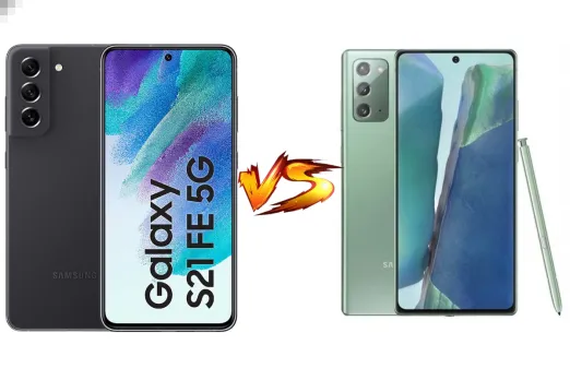 Samsung S21 FE 5G vs Samsung Note 20 5G