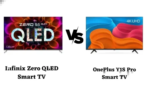 Infinix Zero QLED Smart TV Vs OnePlus Y1S Pro TV