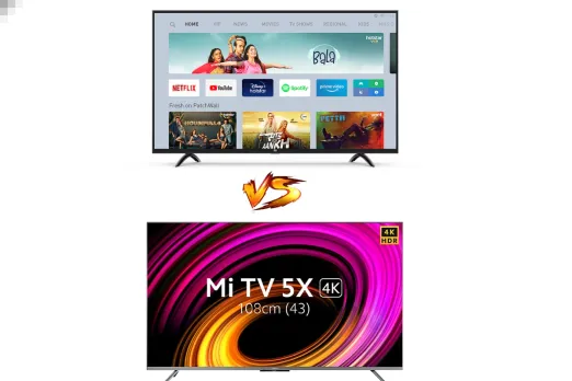 Xiaomi Mi TV 4X 43 Inch vs Xiaomi Mi TV 5X 43 Inch