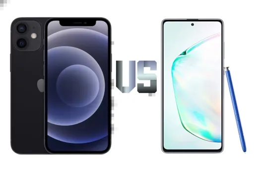 iPhone 12 vs Samsung Galaxy Note 10 Plus