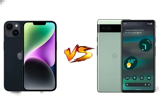 iPhone 14 vs Google Pixel 6a