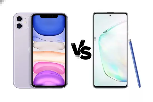 iPhone 11 vs Samsung Galaxy Note 10 Lite