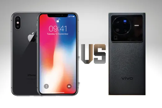 iPhone X vs Vivo X80 Pro 5G