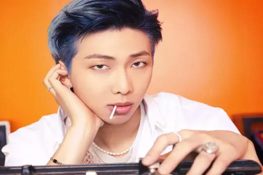 BTS RM visit to Buddhist temple: