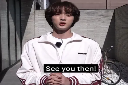 BTS' Jin video