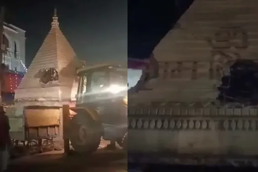 Shiva Temple demolition