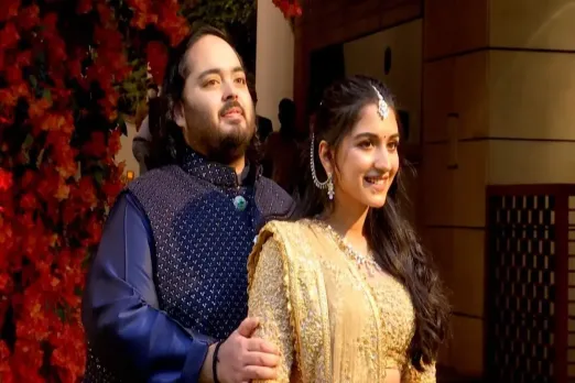 Anant Ambani and Radhika Merchant
