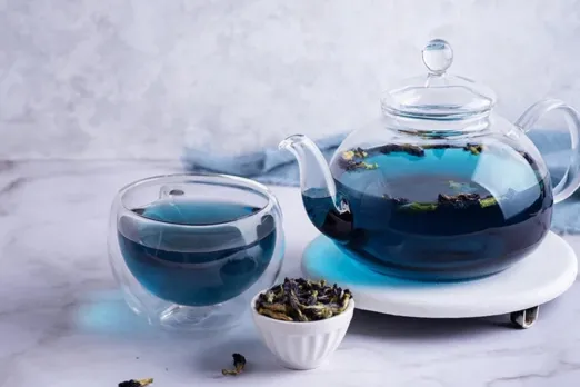 Blue tea