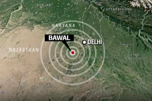 Earthquake hits Haryana
