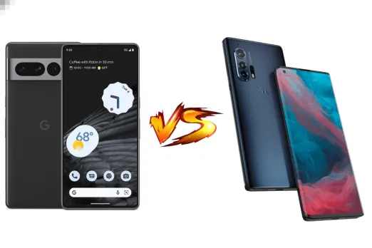 Google Pixel 7 vs Motorola Edge Plus