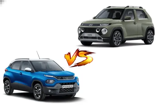 Hyundai Casper vs Tata Punch