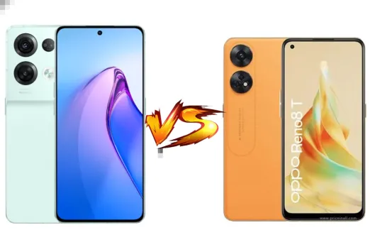 OPPO Reno 8 vs OPPO Reno 8T