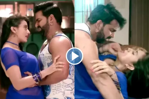 Pawan Singh and Akshara Singh