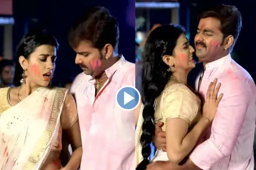 Pawan Singh and Akshara Singh